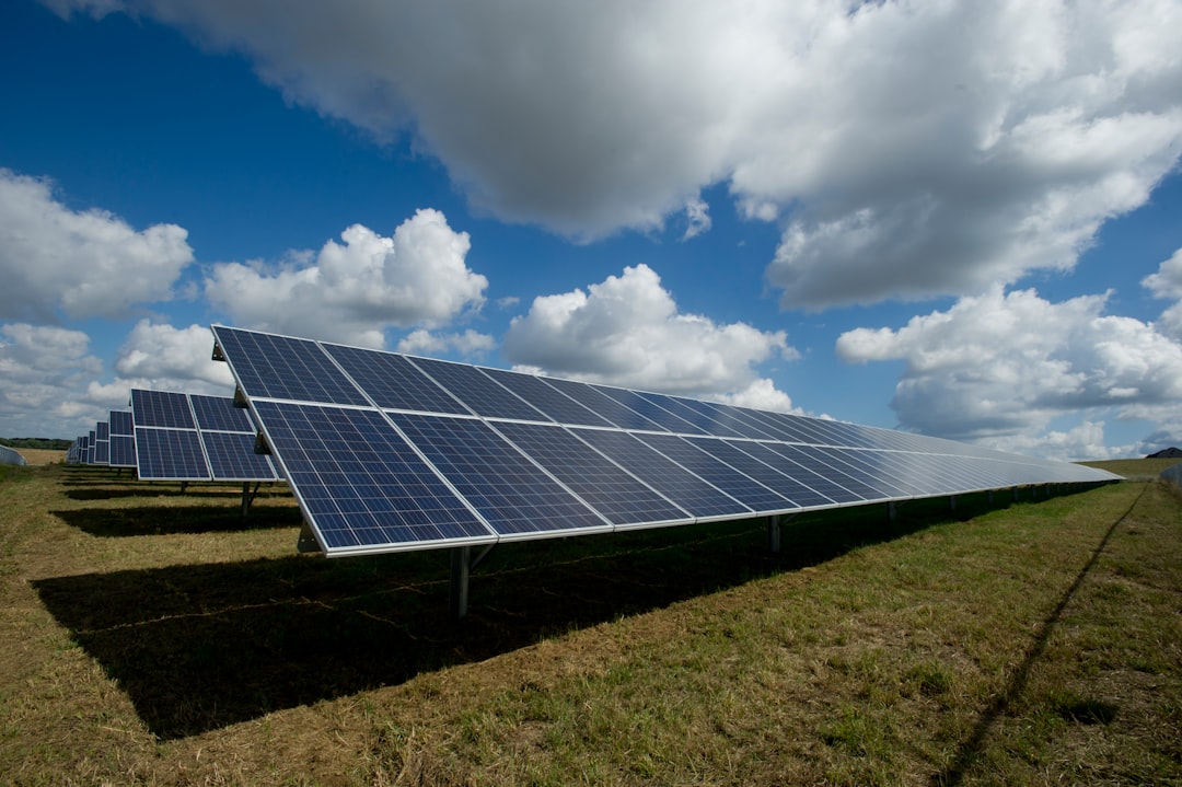 Photo solar panels, secondhand